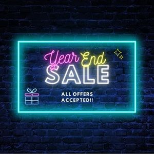 Year end sale! ALL offers accepted!